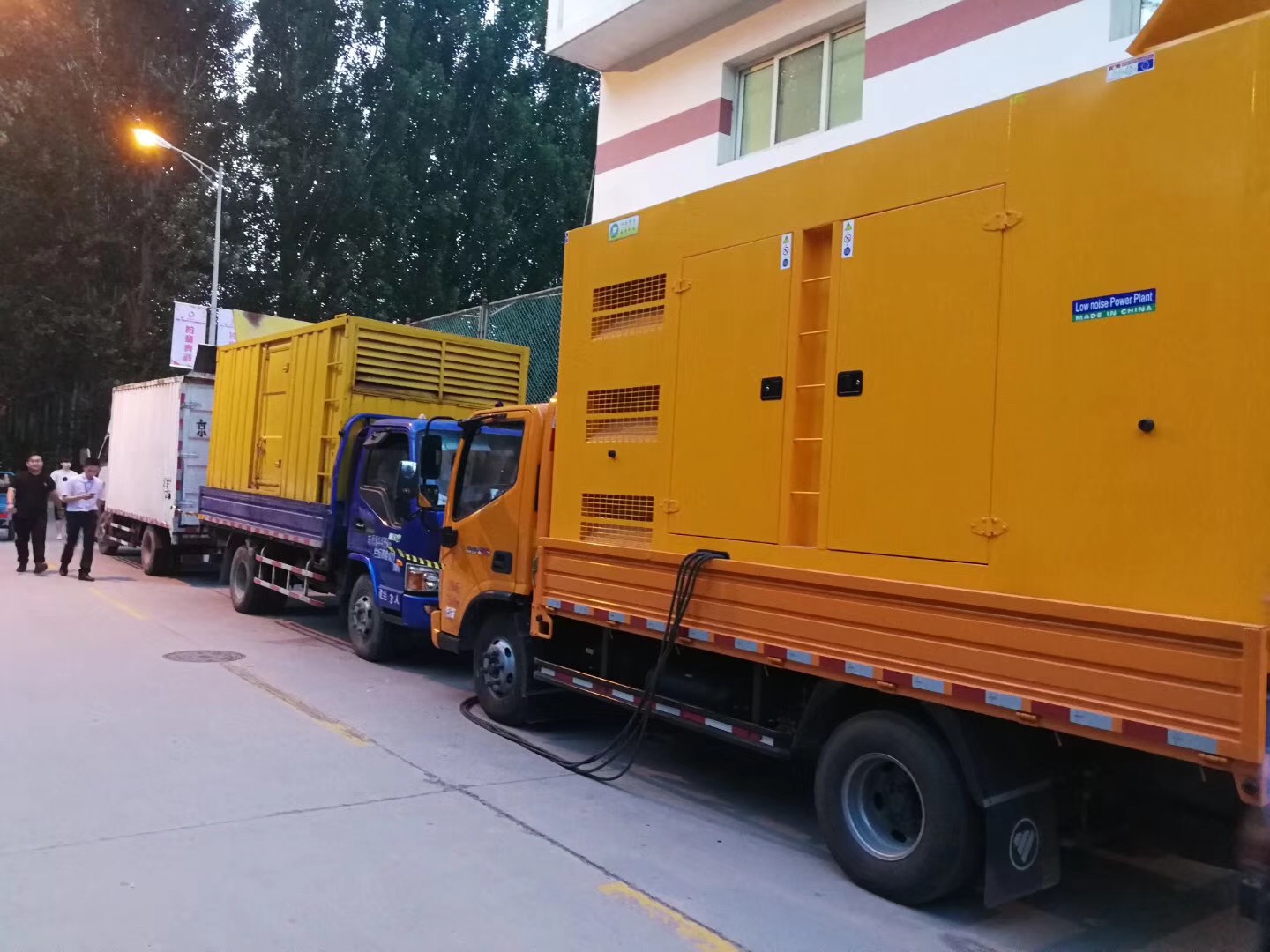 為燕京理工大學(xué)活動(dòng)發(fā)電成功，發(fā)電機(jī)租賃